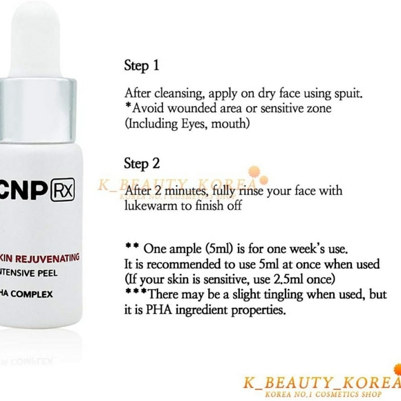 CNP Rx Essence Special Set (70ml / 2.36 fl oz) Miracle Essence Blue Edition - Picture 6 of 6